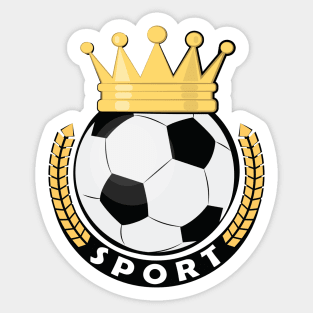 Sports King - Football / Soccer Sticker